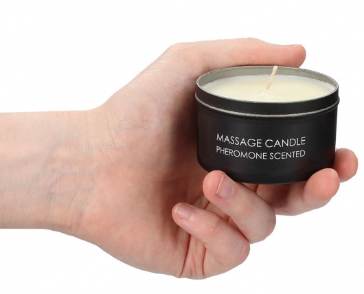 Массажная свеча с феромонами Massage Candle Pheromone Scented - Shots Media BV - купить с доставкой в Новосибирске