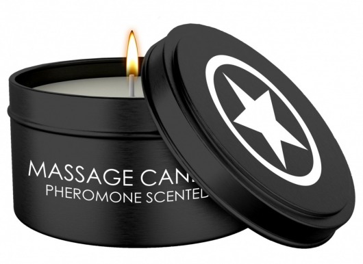 Массажная свеча с феромонами Massage Candle Pheromone Scented - Shots Media BV - купить с доставкой в Новосибирске