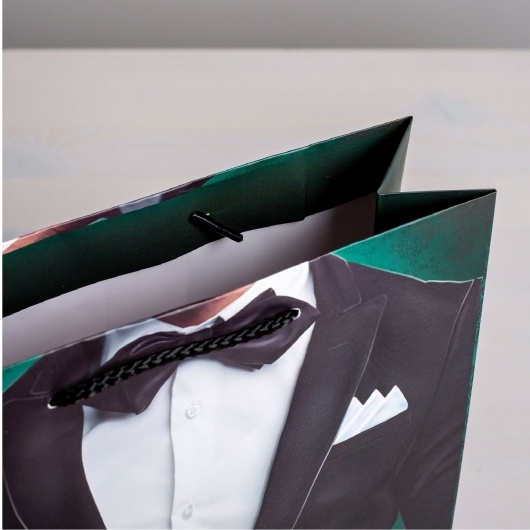 Бумажный пакет «Лучшему!» - 23 х 27 см. - Сима-Ленд - купить с доставкой в Новосибирске