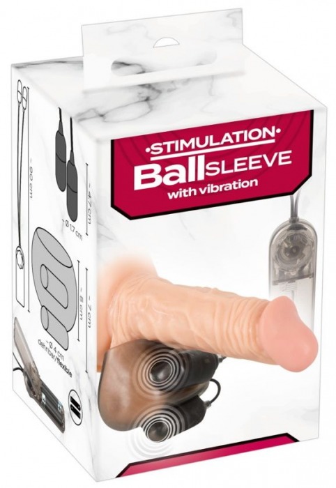 Вибратор для яичек Ball Sleeve with Vibration - Orion - в Новосибирске купить с доставкой