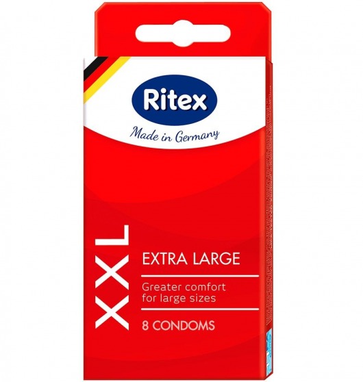 Презервативы увеличенного размера RITEX XXL - 8 шт. - RITEX - купить с доставкой в Новосибирске