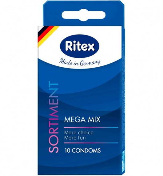 Микс презервативов RITEX SORTIMENT - 10 шт. - RITEX - купить с доставкой в Новосибирске
