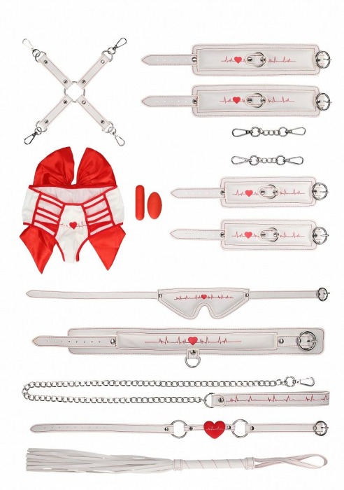 Пикантный BDSM-набор медсестры Nurse Pleasure - Shots Media BV - купить с доставкой в Новосибирске