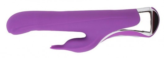 Фиолетовый вибратор-кролик Sissile Rabit - 23,5 см. - Chisa