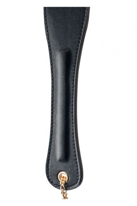 Черная шлепалка PREMIUM PADDLE - 36,5 см. - Blush Novelties - купить с доставкой в Новосибирске