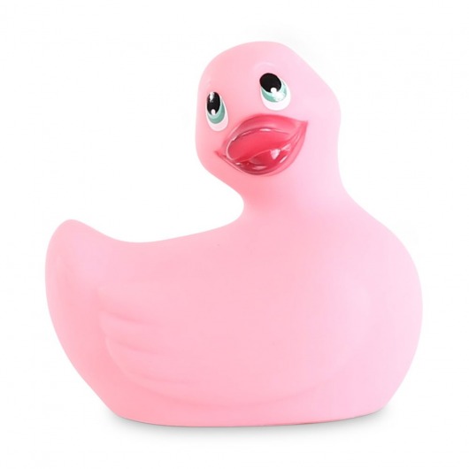 Розовый вибратор-уточка I Rub My Duckie 2.0 - Big Teaze Toys - купить с доставкой в Новосибирске