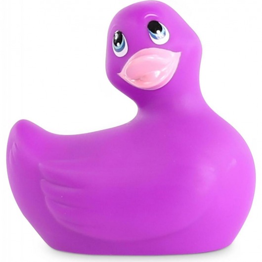 Фиолетовый вибратор-уточка I Rub My Duckie 2.0 - Big Teaze Toys - купить с доставкой в Новосибирске
