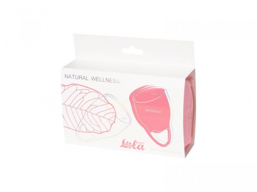 Набор из 2 розовых менструальных чаш Magnolia - Lola Games - купить с доставкой в Новосибирске