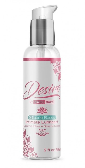 Лубрикант-гель на силиконовой основе Desire Silicone Based Lubricant - 59 мл. - Swiss navy - купить с доставкой в Новосибирске