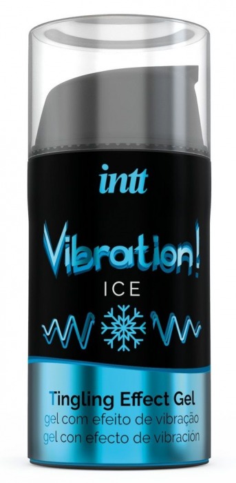 Жидкий интимный гель с эффектом вибрации Vibration! Ice - 15 мл. - INTT - купить с доставкой в Новосибирске