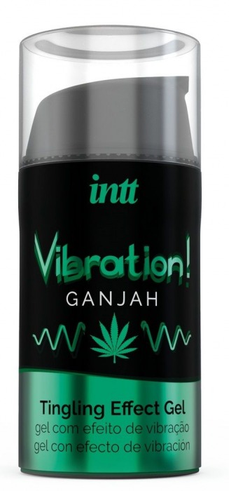 Жидкий интимный гель с эффектом вибрации Vibration! Ganjah - 15 мл. - INTT - купить с доставкой в Новосибирске