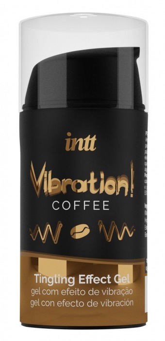 Жидкий интимный гель с эффектом вибрации Vibration! Coffee - 15 мл. - INTT - купить с доставкой в Новосибирске