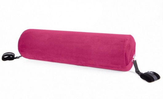 Розовая вельветовая подушка для любви Liberator Retail Whirl - Liberator - купить с доставкой в Новосибирске