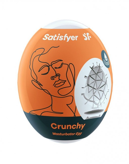 Мастурбатор-яйцо Satisfyer Crunchy Mini Masturbator - Satisfyer - в Новосибирске купить с доставкой