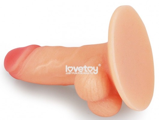 Телесный пенис-сувенир Universal Pecker Stand Holder - Lovetoy - купить с доставкой в Новосибирске