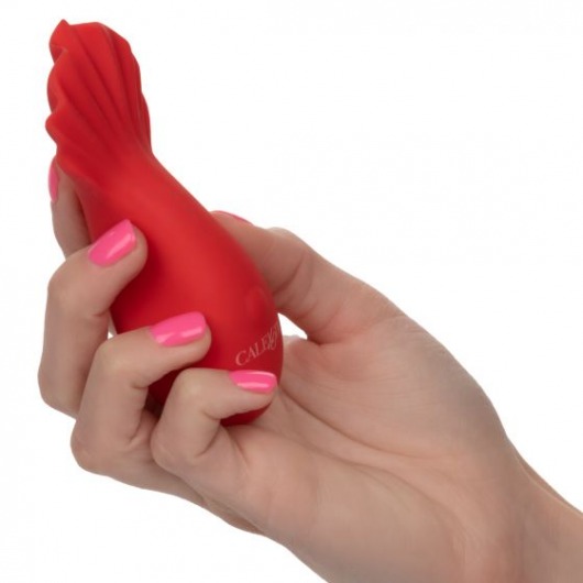 Красный клиторальный вибромассажер Red Hot Fuego - California Exotic Novelties