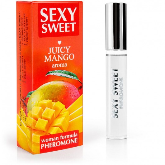 Парфюм для тела с феромонами Sexy Sweet с ароматом манго - 10 мл. -  - Магазин феромонов в Новосибирске
