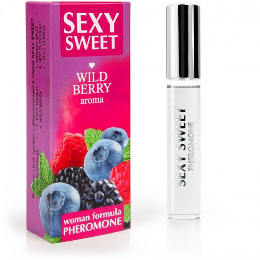 Парфюм для тела с феромонами Sexy Sweet с ароматом лесных ягод - 10 мл. -  - Магазин феромонов в Новосибирске