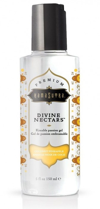 Гель-лубрикант на водной основе Divine Nectars Vanilla с ароматом ванили - 150 мл. - Kama Sutra - купить с доставкой в Новосибирске