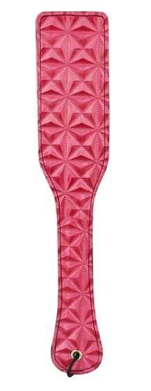 Розовый пэддл с геометрическим рисунком - 32 см. - Erokay - купить с доставкой в Новосибирске
