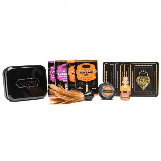 Эротический набор Weekender Kit Tropical Mango - Kama Sutra - купить с доставкой в Новосибирске