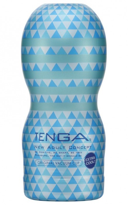 Мастурбатор с охлаждающей смазкой TENGA Original Vacuum Cup Extra Cool - Tenga - в Новосибирске купить с доставкой