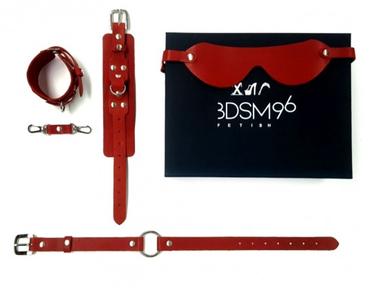 БДСМ-набор в красном цвете  Госпожа - BDSM96 - купить с доставкой в Новосибирске