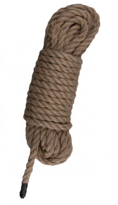 Пеньковая веревка для связывания Hemp Rope - 5 м. - Easy toys - купить с доставкой в Новосибирске