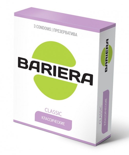 Классические презервативы Bariera Classic - 3 шт. - Bariera - купить с доставкой в Новосибирске