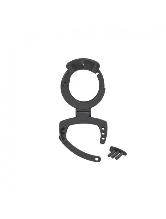 Кольцо с зажимом для мошонки для пояса верности Pubic Enemy - MyStim - купить с доставкой в Новосибирске