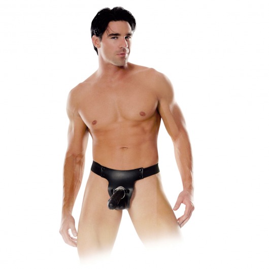 Полый страпон Mr. Big Hollow 8  Strap-on - 20,3 см. - Pipedream - купить с доставкой в Новосибирске