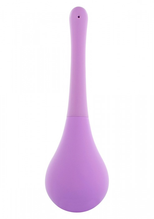 Фиолетовый анальный душ SQUEEZE CLEAN - Seven Creations - купить с доставкой в Новосибирске