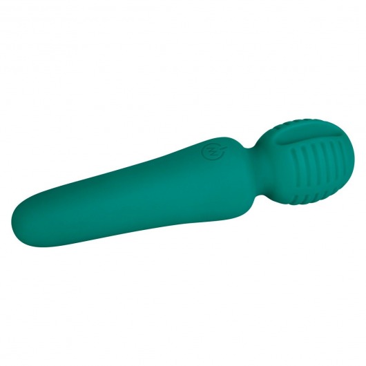 Зеленый мини-wand Eve s Petite Private Pleasure Wand - 14,8 см. - Adam & Eve