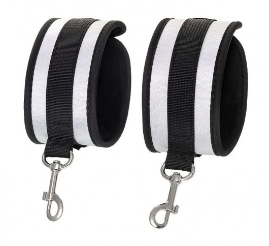 Серебристо-черные оковы Anonymo - ToyFa - купить с доставкой в Новосибирске