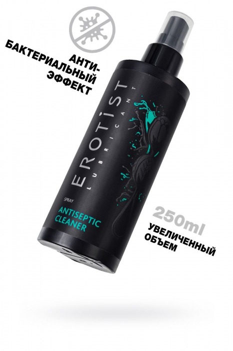 Антибактериальное средство Erotist Antiseptic Cleaner - 250 мл. - Erotist Lubricants - купить с доставкой в Новосибирске