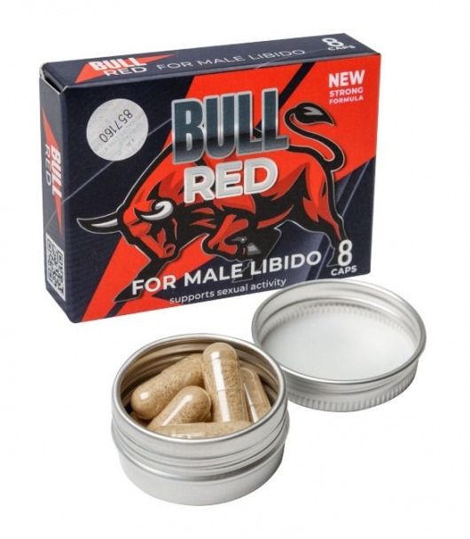 Пищевой концентрат для мужчин BULL RED - 8 капсул - Sitabella - купить с доставкой в Новосибирске