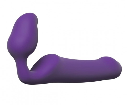 Фиолетовый безремневой страпон Queens L - Adrien Lastic - купить с доставкой в Новосибирске