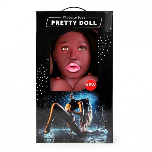 Темнокожая надувная секс-кукла с вибрацией Лионелла - Erowoman-Eroman - в Новосибирске купить с доставкой