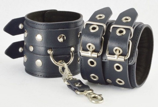 Оригинальные наручники с двойными ремешками - Sitabella - купить с доставкой в Новосибирске