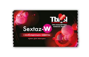 Возбуждающий крем для женщин Sextaz-W в одноразовой упаковке - 1,5 гр. - Биоритм - купить с доставкой в Новосибирске