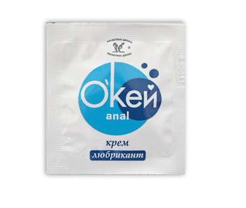 Крем-лубрикант  Окей Anal  в одноразовой упаковке - 4 гр. - Биоритм - купить с доставкой в Новосибирске