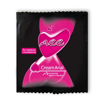 Крем-смазка Creamanal ACC в одноразовой упаковке - 4 гр. - Биоритм - купить с доставкой в Новосибирске