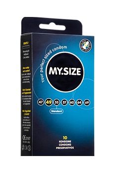 Презервативы MY.SIZE размер 49 - 10 шт. - My.Size - купить с доставкой в Новосибирске