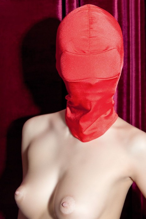 Красная эластичная маска на голову - ToyFa - купить с доставкой в Новосибирске