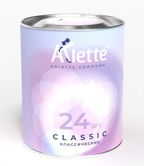 Классические презервативы Arlette Classic - 24 шт. - Arlette - купить с доставкой в Новосибирске