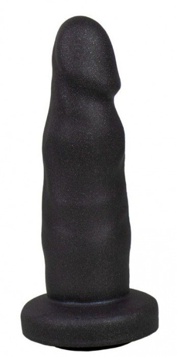 Черная реалистичная насадка-фаллоимитатор с головкой - 13 см. - LOVETOY (А-Полимер) - купить с доставкой в Новосибирске
