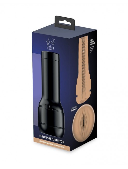 Телесный мастурбатор-вагина Feel Stroker - Kiiroo - в Новосибирске купить с доставкой