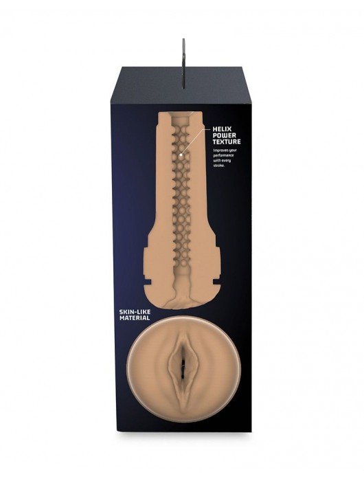 Телесный мастурбатор-вагина Feel Stroker - Kiiroo - в Новосибирске купить с доставкой