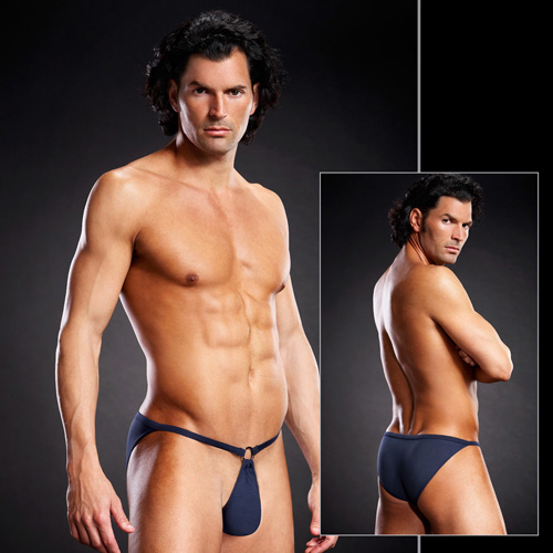 Сексуальные мужские pouch-бикини - BlueLine купить с доставкой