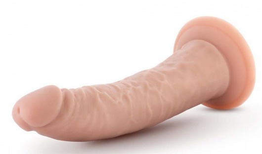 Телесный фаллоимитатор-реалистик 7 Inch Posable Dildo - 19 см. - Blush Novelties